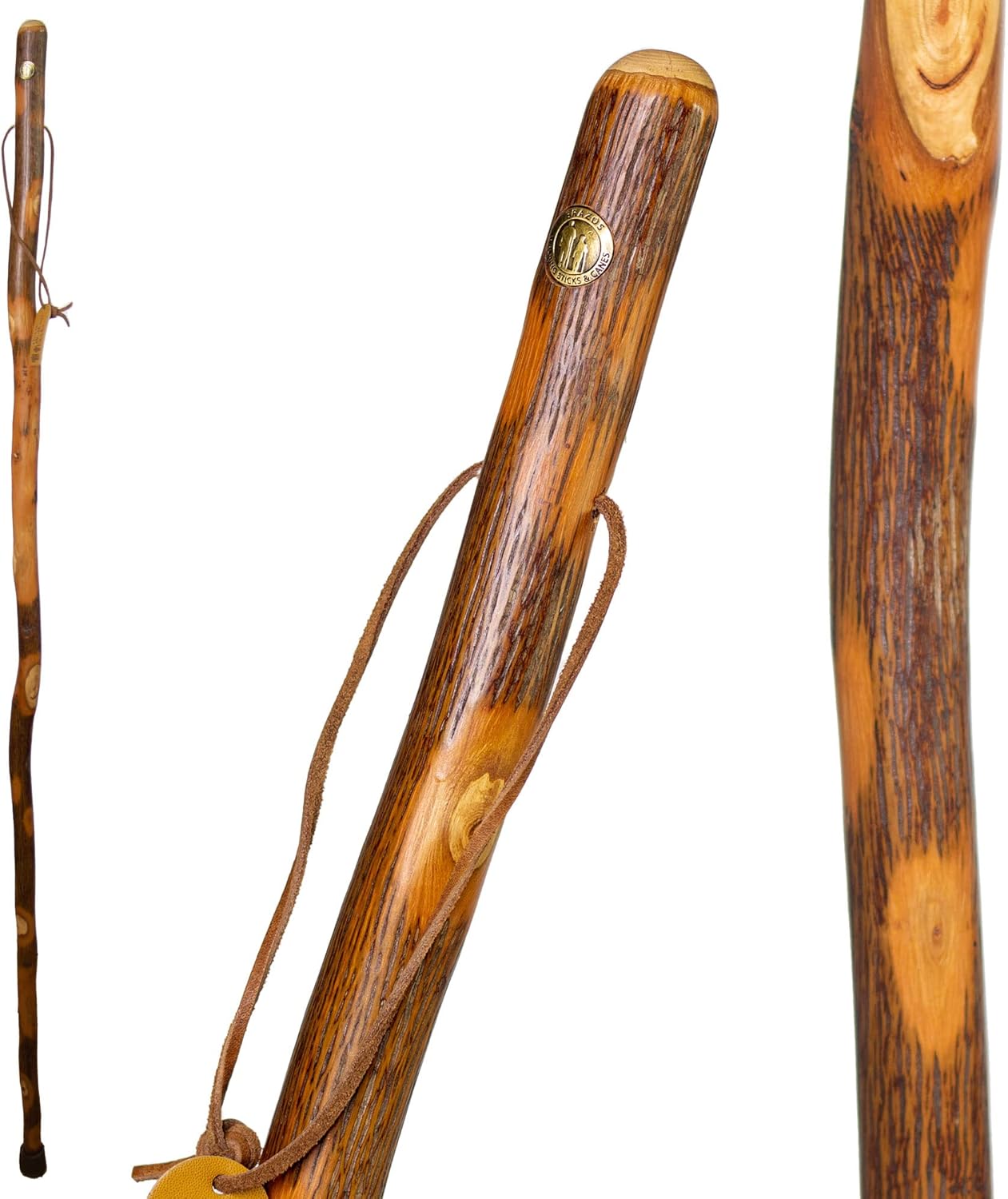Brazos Hickory Rustic Walking Stick (602-3000-112) (282015)
