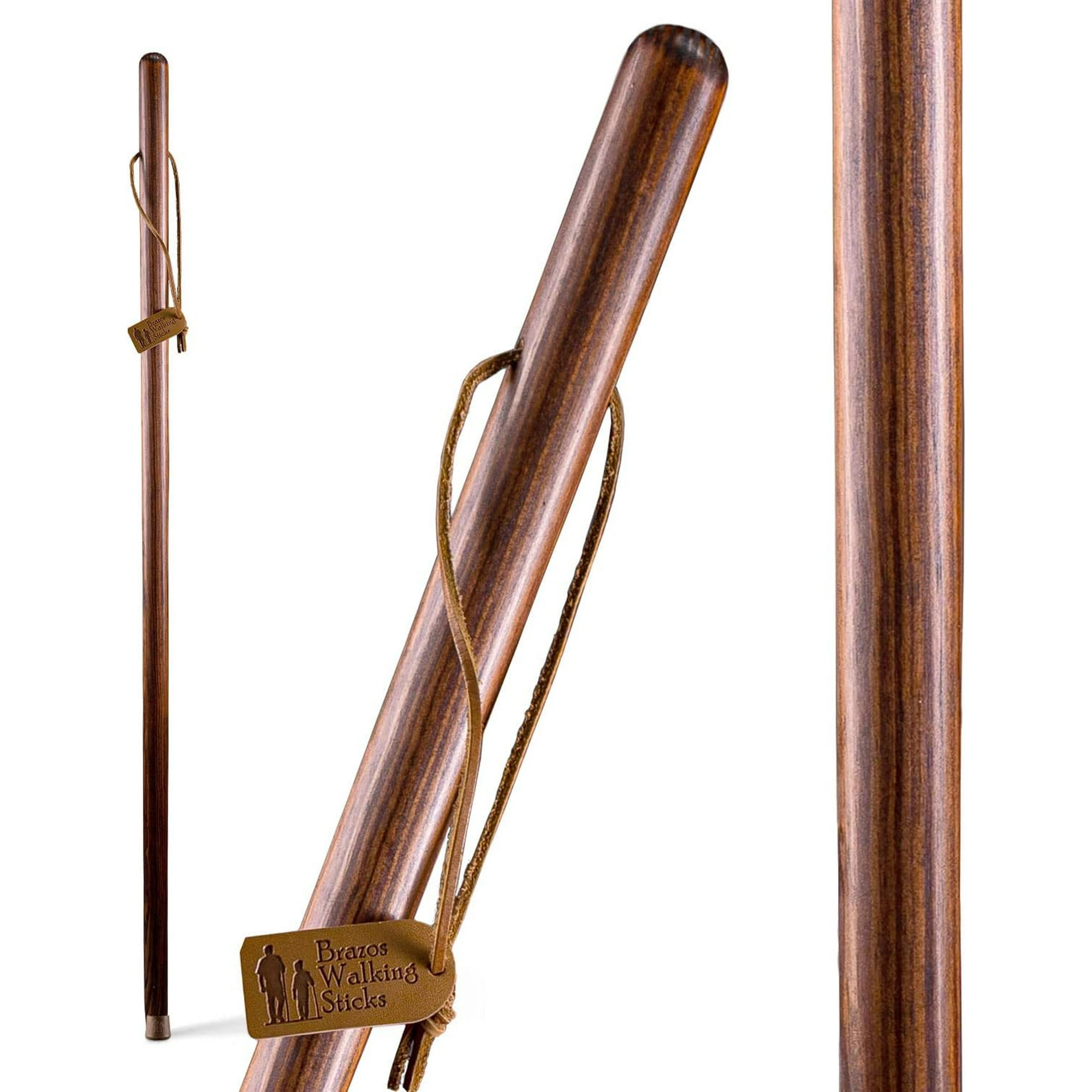 Brazos Traditional Straight Pine Handcrafted Walking Stick (602-3000-123) (282030)