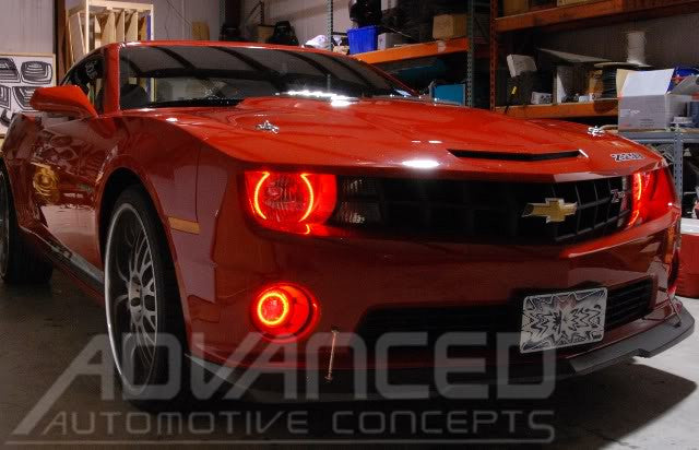 Oracle Lighting 2010-2013 Chevrolet Camaro LED Fog Light Halo Kit (1103-001, 1103-002, 1103-003, 1103-005, 1103-007, 1103-009, 1103-333) (208952)