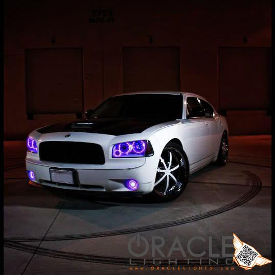 Oracle Lighting 2005-2010 Dodge Charger LED Fog Light Halo Kit (1117-001, 1117-002, 1117-003, 1117-005, 1117-007, 1117-333) (208995)