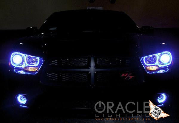 Oracle Lighting 2011-2014 Dodge Charger LED Fog Light Halo Kit (1119-001, 1119-002, 1119-003, 1119-005, 1119-333) (209006)