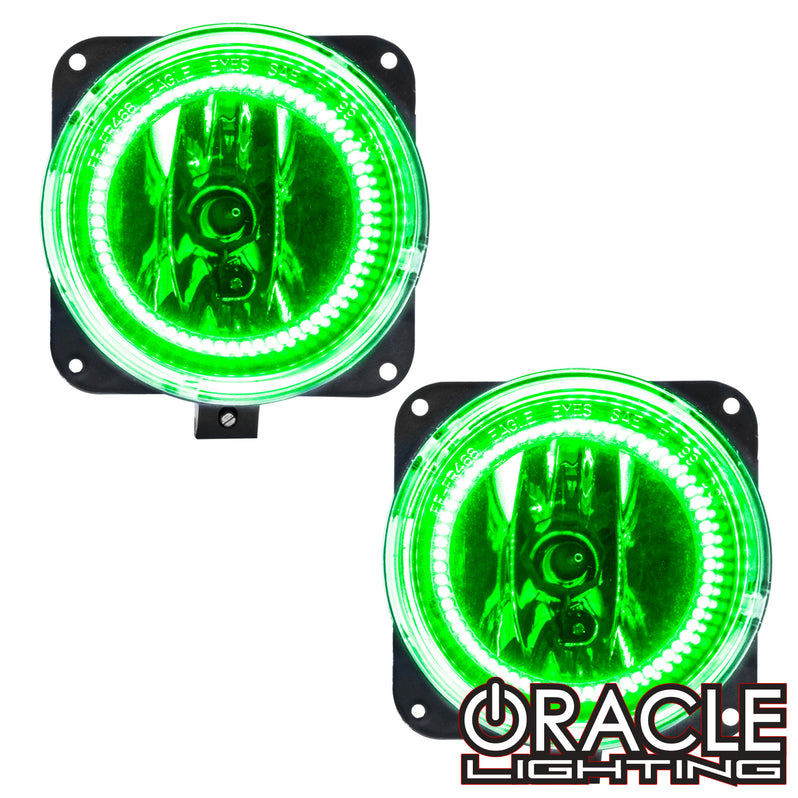 Oracle Lighting 2000-2002 Lincoln LS LED Halo Fog Lights (1155-001, 1155-004, 1155-333) (209095)