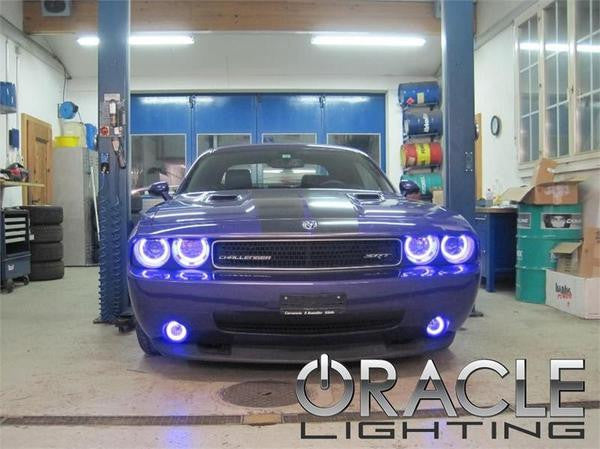 Oracle Lighting 2008-2014 Dodge Challenger LED Fog Light Halo Kit (1166-001, 1166-002, 1166-003, 1166-005, 1166-007, 1166-333) (209124)