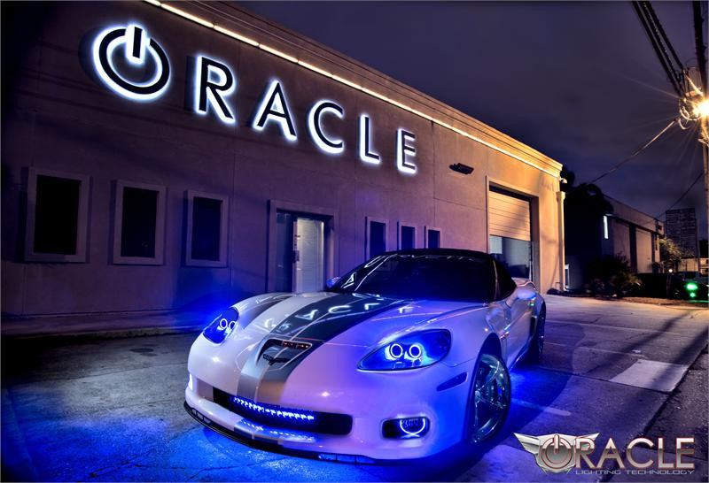 Oracle Lighting 2005-2013 Chevrolet Corvette C6 LED Fog Light Halo Kit (1176-001, 1176-002, 1176-003, 1176-004, 1176-333) (209166)