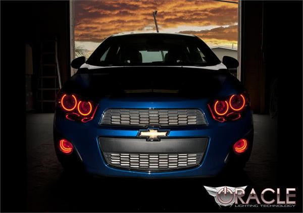 Oracle Lighting 2012-2016 Chevrolet Sonic LED Fog Light Halo Kit (1227-001, 1227-002, 1227-003, 1227-005, 1227-007, 1227-054, 1227-330) (209342)