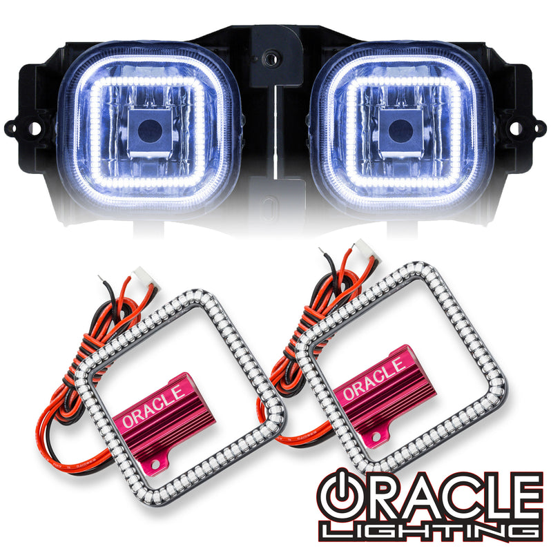 Oracle Lighting 2004-2005 Ford Ranger LED Fog Light Halo Kit (1231-001, 1231-333) (209357)