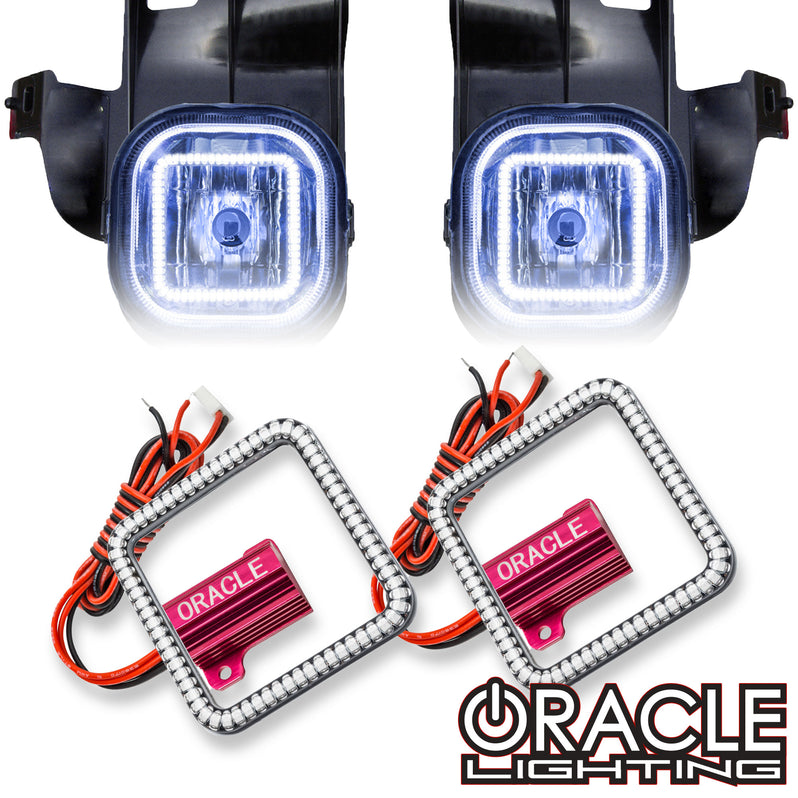 Oracle Lighting 2006-2007 Ford Ranger LED Fog Light Halo Kit (1232-001, 1232-333) (209360)