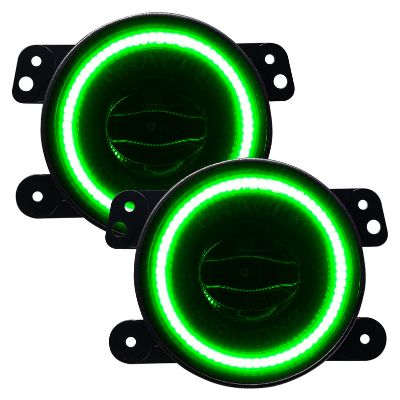 Oracle Lighting Jeep Wrangler JK/JL & Gladiator JT High Performance 20W LED Fog Lights (5846-001, 5846-002, 5846-003, 5846-004, 5846-005, 5846-332, 5846-334, 5846-504) (213205)