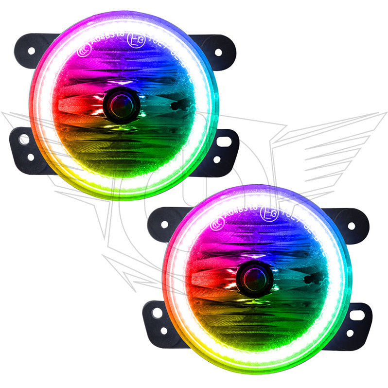 Oracle Lighting 2005-2007 Dodge Magnum Pre-Assembled LED Halo Fog Lights (7029-001, 7029-002, 7029-003, 7029-005, 7029-333) (213582)