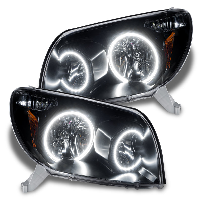 Oracle Lighting 2003-2005 Toyota 4-Runner Pre-Assembled LED Halo Headlights - (Black Housing) (7118-001, 7118-330, 7118-333, 7118-334, 7118-335, 7118-504) (213993)