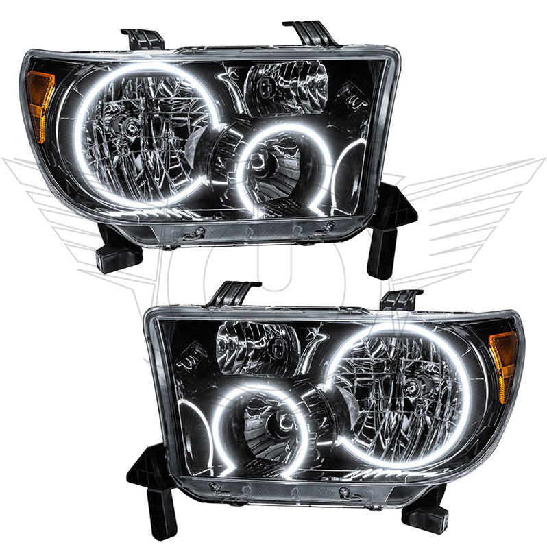 Oracle Lighting 2007-2013 Toyota Tundra Pre-Assembled Headlights - (Black Housing) (7119-001, 7119-330, 7119-333, 7119-334, 7119-335, 7119-504) (214000)
