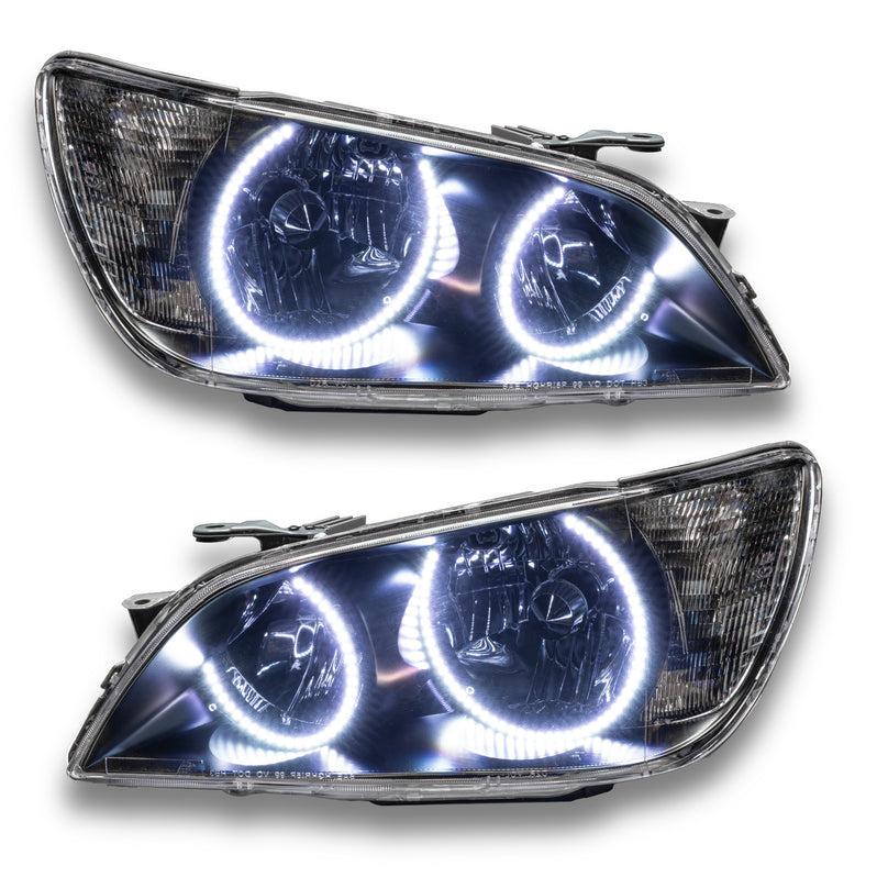 Oracle Lighting 2001-2005 Lexus IS 300 HID Pre-Assembled LED Halo Headlights - (Black Housing) (7149-001, 7149-330, 7149-333, 7149-334, 7149-335, 7149-504) (214097)