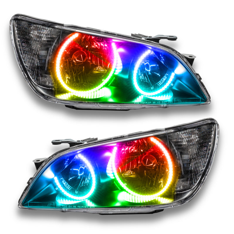 Oracle Lighting 2001-2005 Lexus IS 300 HID Pre-Assembled LED Halo Headlights - (Black Housing) (7149-001, 7149-330, 7149-333, 7149-334, 7149-335, 7149-504) (214100)