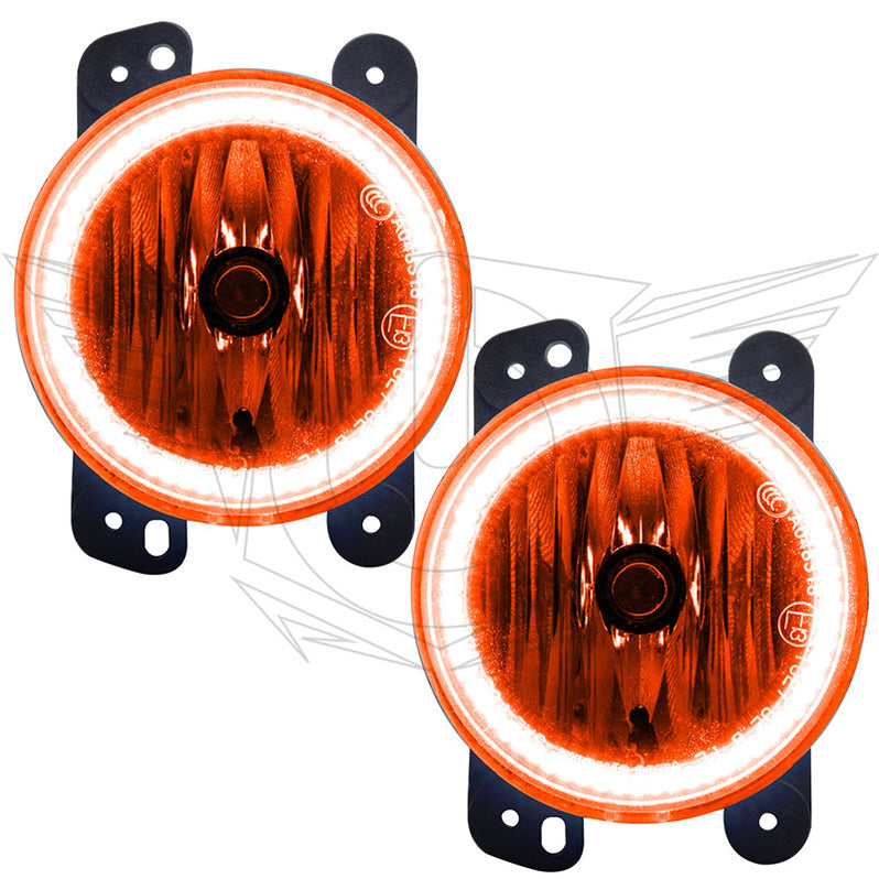 Oracle Lighting 2010-2015 Jeep Wrangler JK Pre-Assembled LED Halo Fog Lights (7159-001, 7159-002, 7159-003, 7159-005, 7159-007, 7159-009, 7159-333) (214156)