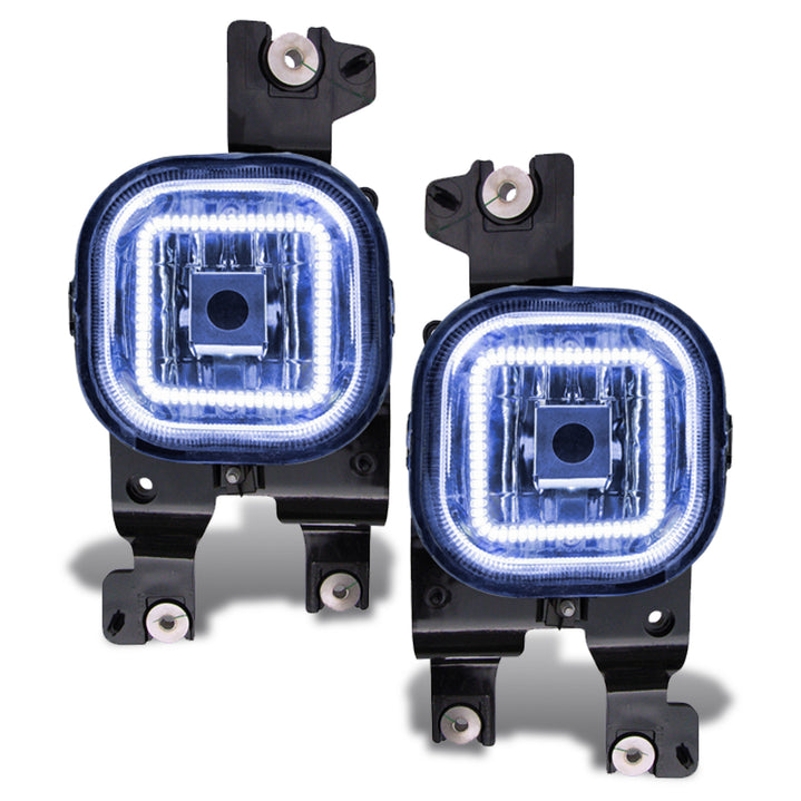 Oracle Lighting 2008-2010 Ford F-250/350 Superduty Pre-Assembled LED Halo Fog Lights (7734-001, 7734-334) (214482)