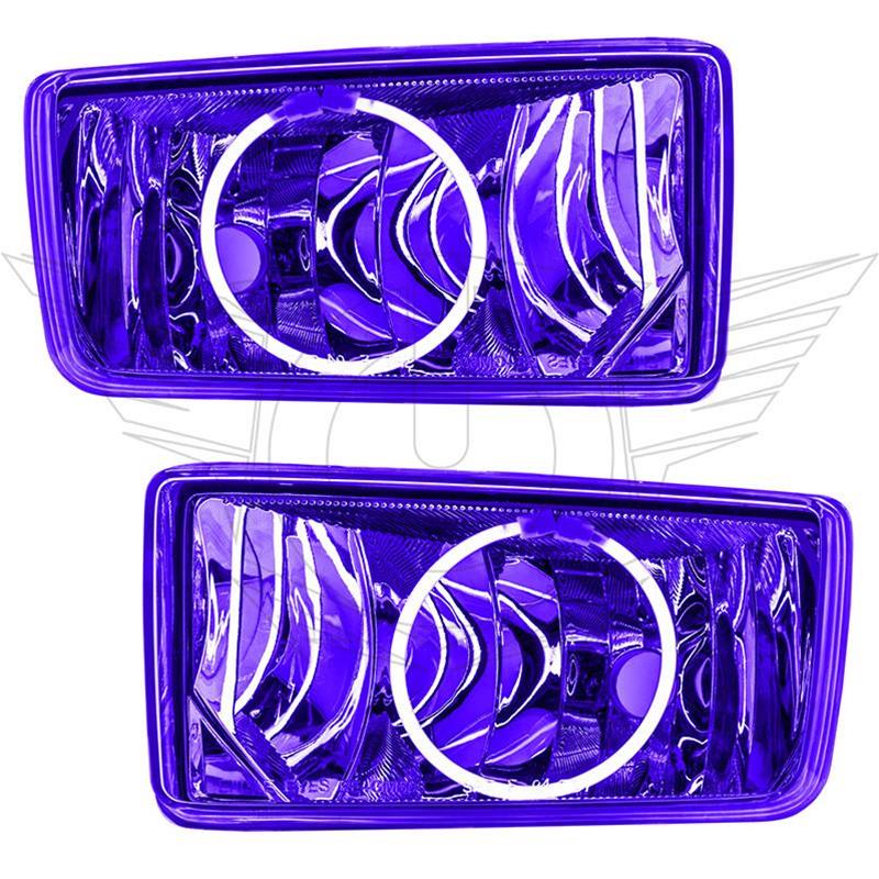 Oracle Lighting 2007-2015 Chevrolet Silverado Pre-Assembled LED Halo Fog Lights (8112-001, 8112-009, 8112-330) (214570)