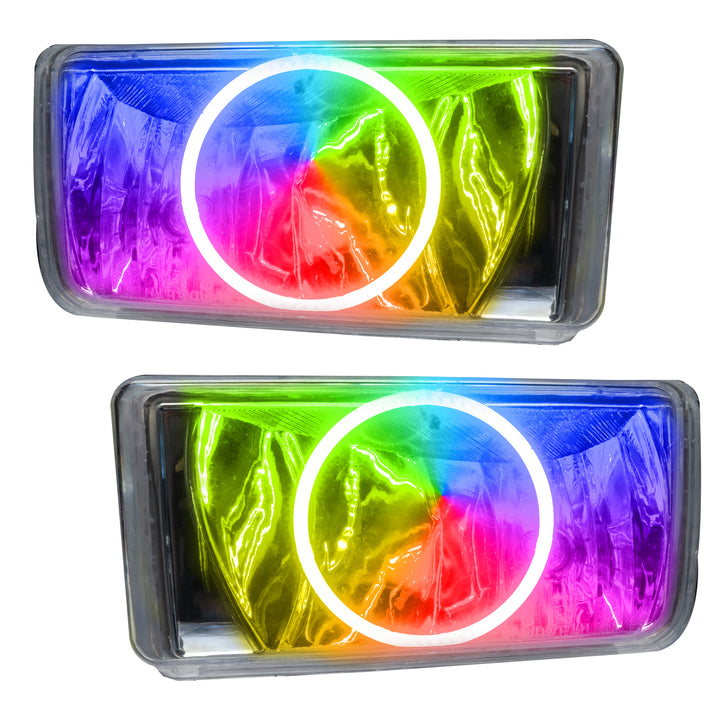 Oracle Lighting 2007-2015 Chevrolet Silverado Pre-Assembled LED Halo Fog Lights (8112-001, 8112-009, 8112-330) (214571)
