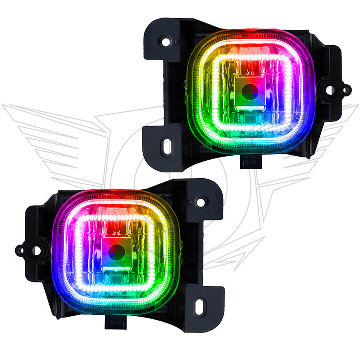 Oracle Lighting 2004-2005 Ford Ranger Pre-Assembled LED Halo Fog Lights (8115-001, 8115-333) (214590)