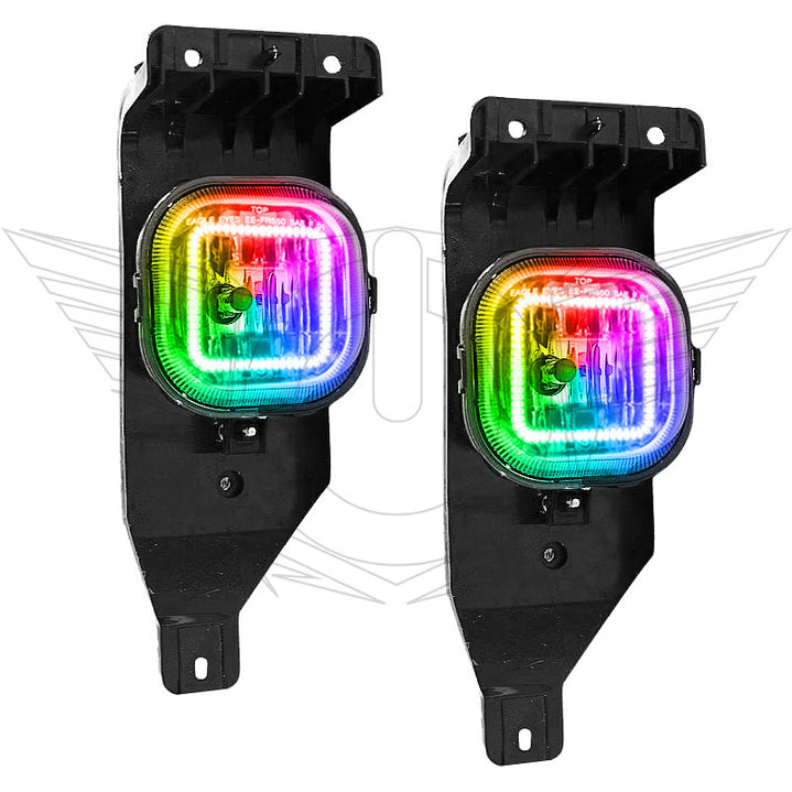 Oracle Lighting 2005-2007 Ford F-250/350 Superduty Pre-Assembled LED Halo Fog Lights (8181-001, 8181-333) (214780)