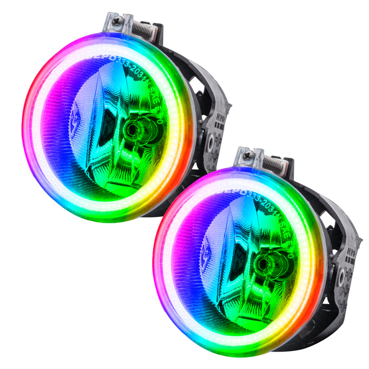 Oracle Lighting 2011-2016 Jeep Patriot Pre-Assembled LED Halo Fog Lights (8195-001, 8195-002, 8195-003, 8195-005, 8195-007, 8195-333) (214846)