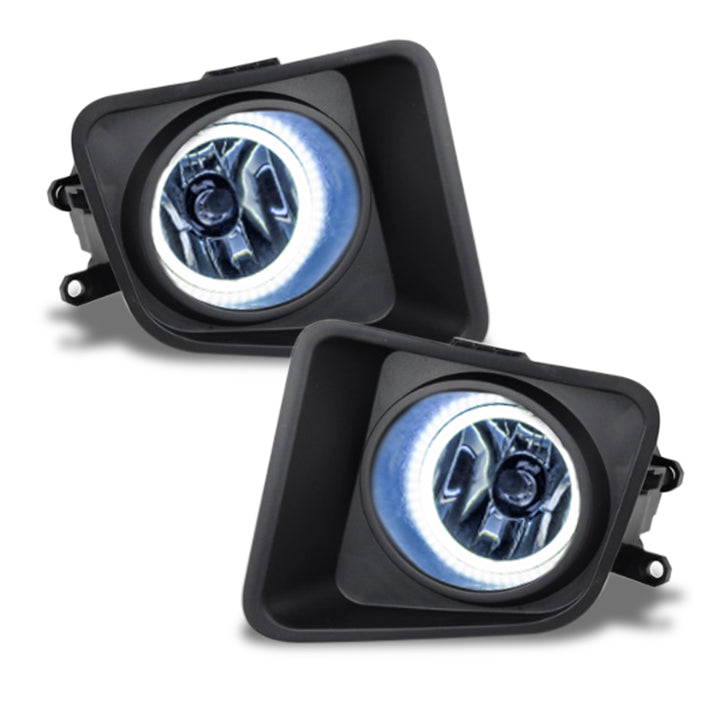 Oracle Lighting 2014-2018 Toyota Tundra Pre-Assembled LED Halo Fog Lights (8899-001, 8899-333) (214875)
