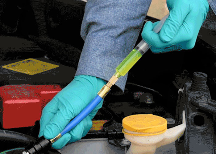 How To Put Dye In Ac System