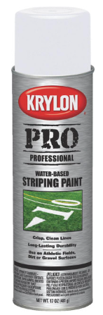 KRYLON 5915 WATER-BASED ATHLETIC FIELD STRIPING PAINT - WHITE, 17 OZ