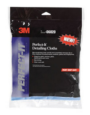 3M 12" X 14" Light Blue Perfect-It III Auto Detailing Cloth (6020)
