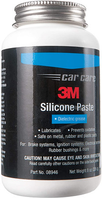 3M 08946 100% Dielectric Silicone Paste , 8 Ounce, Clear