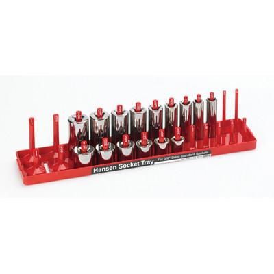 Hansen Global 3/8 Métrique - Plateau de douilles 3 rangées