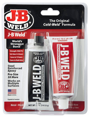 Two 1 oz. Twin Tube Cold Weld Epoxy