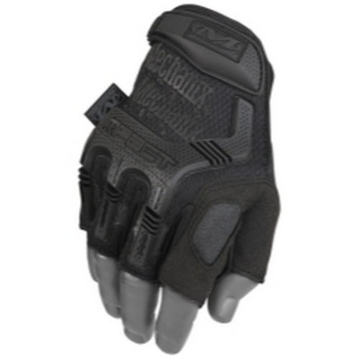 Mechanix Wear Fingerless M-Pact Glove, Covert Black, X-Large (MFL-55-011)