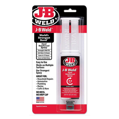 JB Weld 50165 Original Cold Weld 2-Part Epoxy Syringe | JB Tool Sales