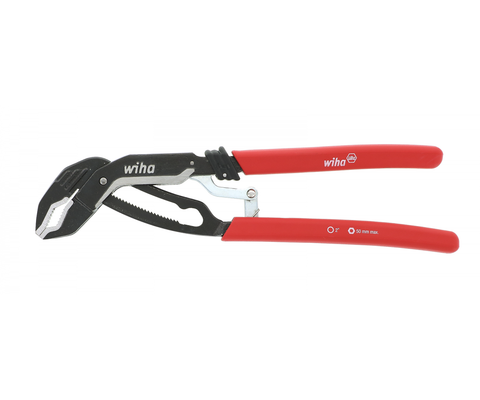 Wiha 10" Auto Lock Adjustable Pliers - Vinyl Grip (32637)