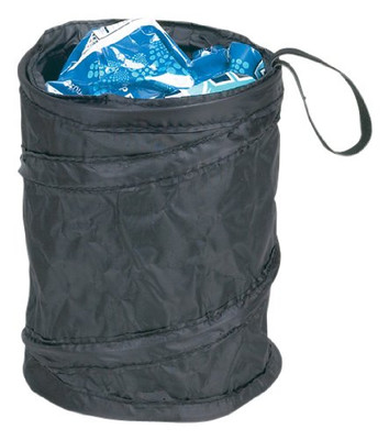 Hopkins Go Gear Pop-Up Trash Can, 2-Piece Pack (TRASH-BLA-2PK)