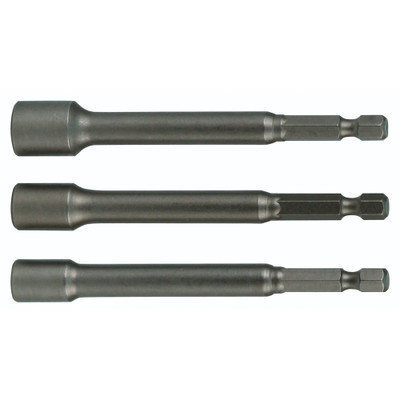 Wiha Magnetic Nut Setter Set 3 pcs 1/4, 5/16, 3/8 x 6'' OAL (70492)