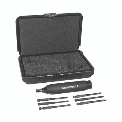 Klein Tools 57032 Power Driver 6-Piece Torque Screwdriver Set