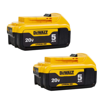 DEWALT DCB205 20V MAX XR 5.0Ah Lithium-Ion Battery Pack – Genuine OEM, Brand New (Made In Korea)