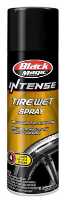 Black Magic 120079 Intense Tire Wet Aerosol 17oz. Tire Shine