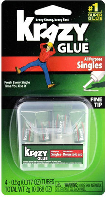 Krazy Glue KG48348MR Maximum Bond Glue with Extended Precision Tip, 5-Gram