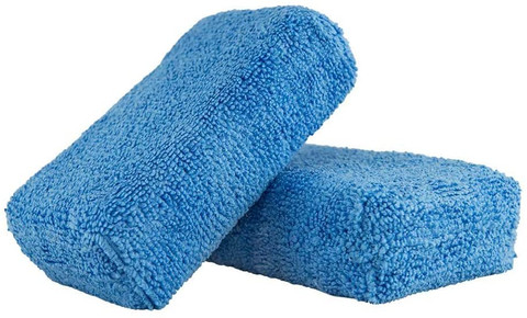 Chemical Guys Premium Grade Blue Microfiber Applicator Pads | Universal (MIC_292_02) main image 1