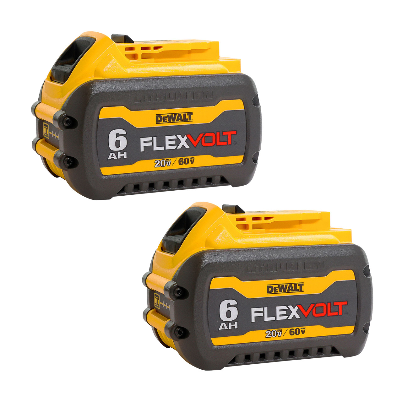 Image of Dewalt DCB606-2 Flexvolt 20V/60V MAX Battery, 6.0-Ah - 2 Pack