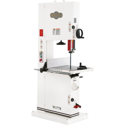 Shop Fox 5 HP 21-Inch Bandsaw with Cast-Iron Table and Deluxe Fence System (W1770)
