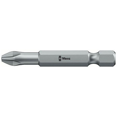 Wera Series 4 851/4 TZ SB Screwdriver Bit, Phillips 2 (Pack of 2)