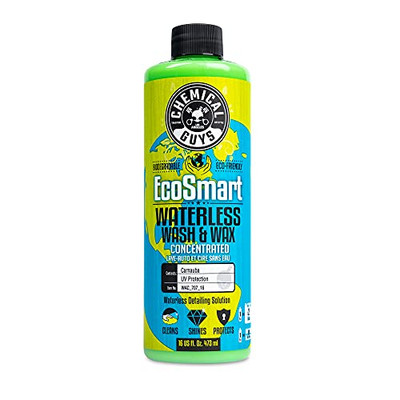 Chemical Guys WAC_707RU EcoSmart-RU Ready to Use Waterless Car Wash and  Wax, 1 G