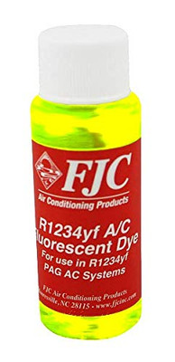 FJC UV Fluorescent Leak Detection Dye for R-1234yf A/C Systems