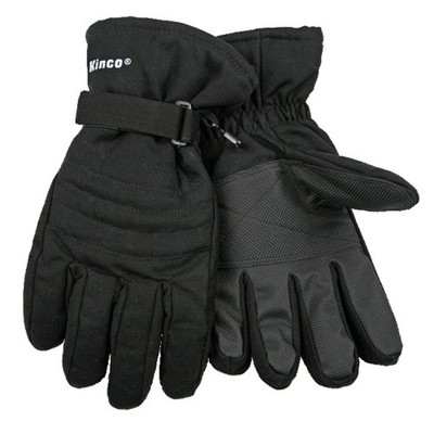 Kinco 1171-XL Men's Ski Gloves, Waterproof with Heat Keep Lining, X-Large, Black