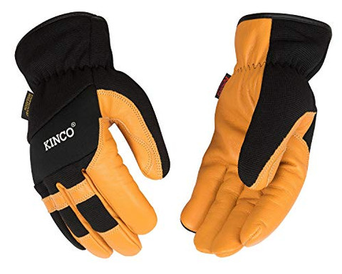 Kinco 387P-XL Hydroflector Unlined Buffalo Leather Work Gloves