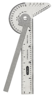 General Tools 6-In-1 Multi Use Ruler/Gauge (16ME)