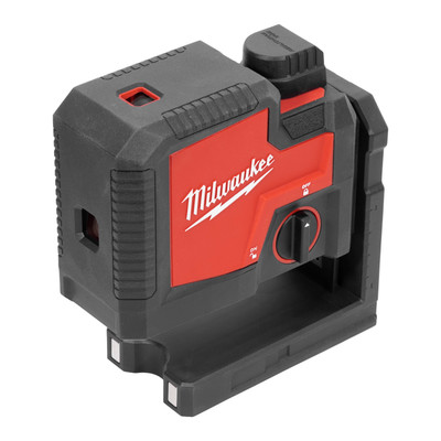 <br>Milwaukee 3-Point Laser Level Green USB Rechargeable